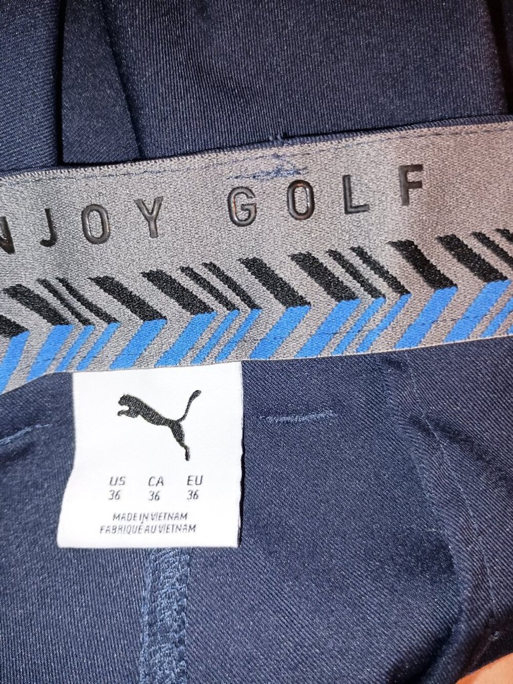 Men's 36" golf short Puma navy